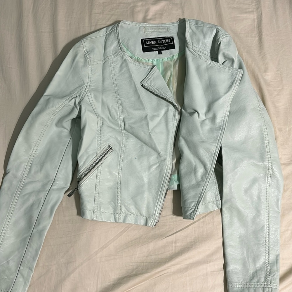 Faux leather jacket from Seven Sisters, size M, worn but in good condition